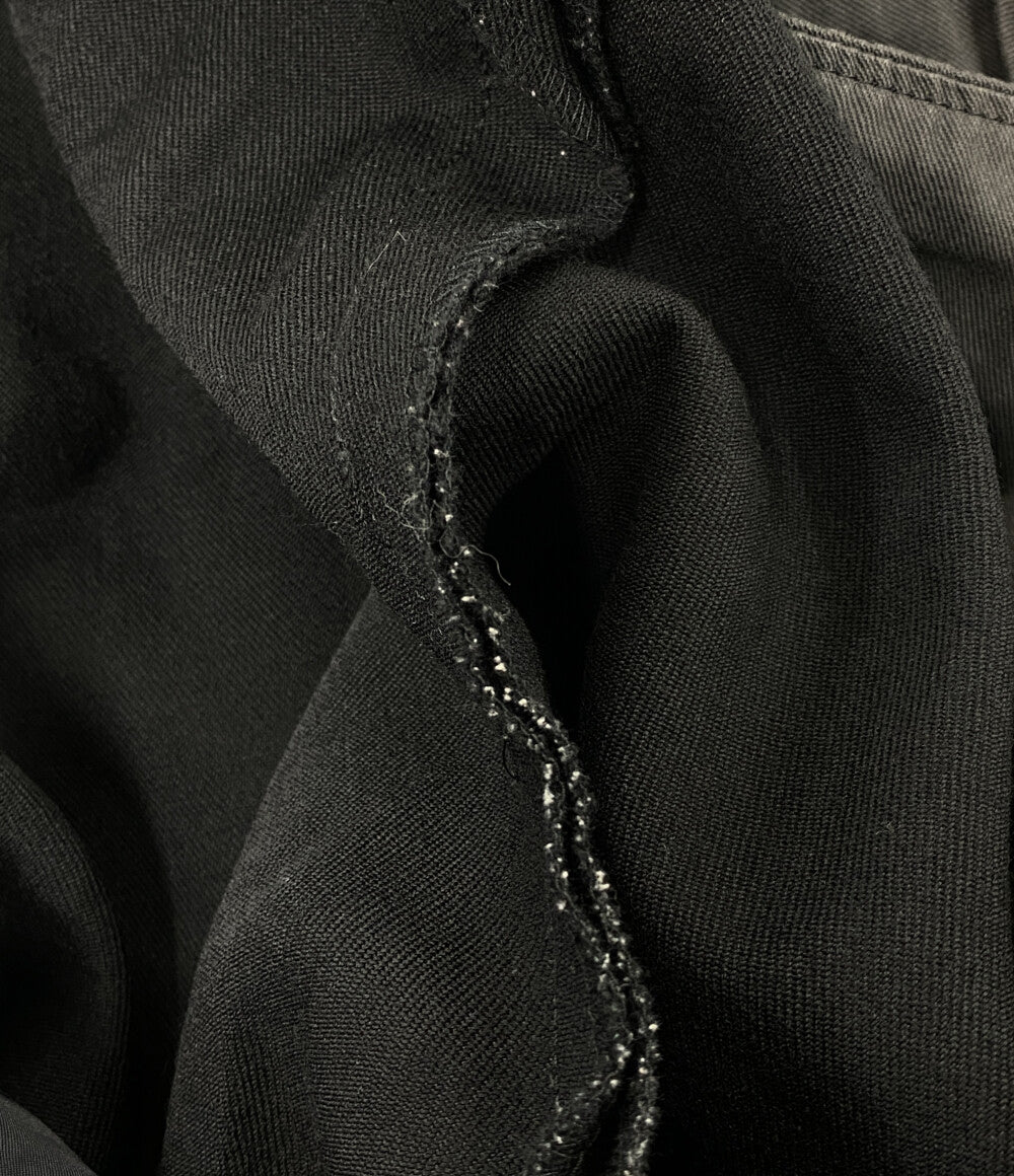 COMME des GARCONS HOMME PLUS ワイドパンツ ブラック PP-04014S メンズ SIZE S コムデギャルソンオムプリュス