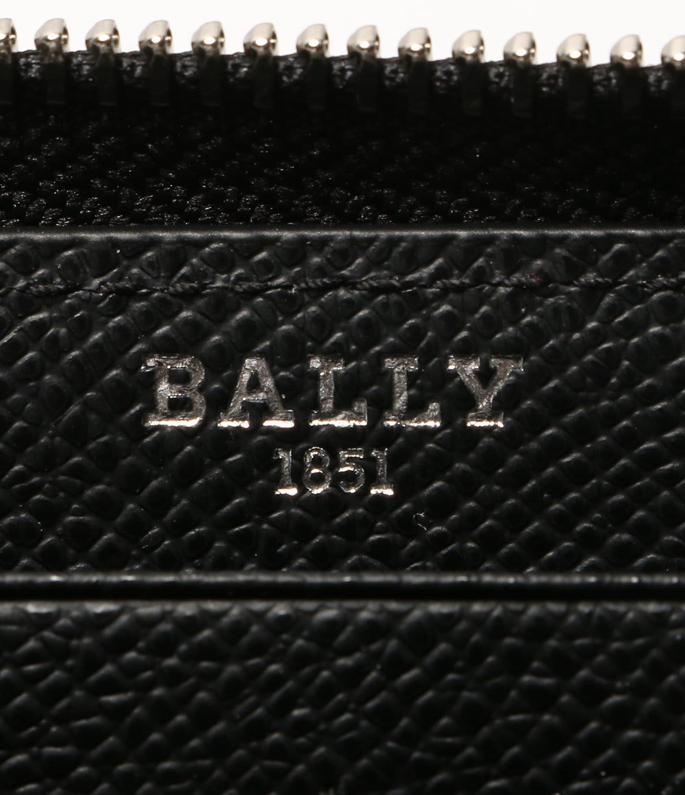 美品 BALLY 長財布 ネイビー ストライプ 6309716 メンズ バリー