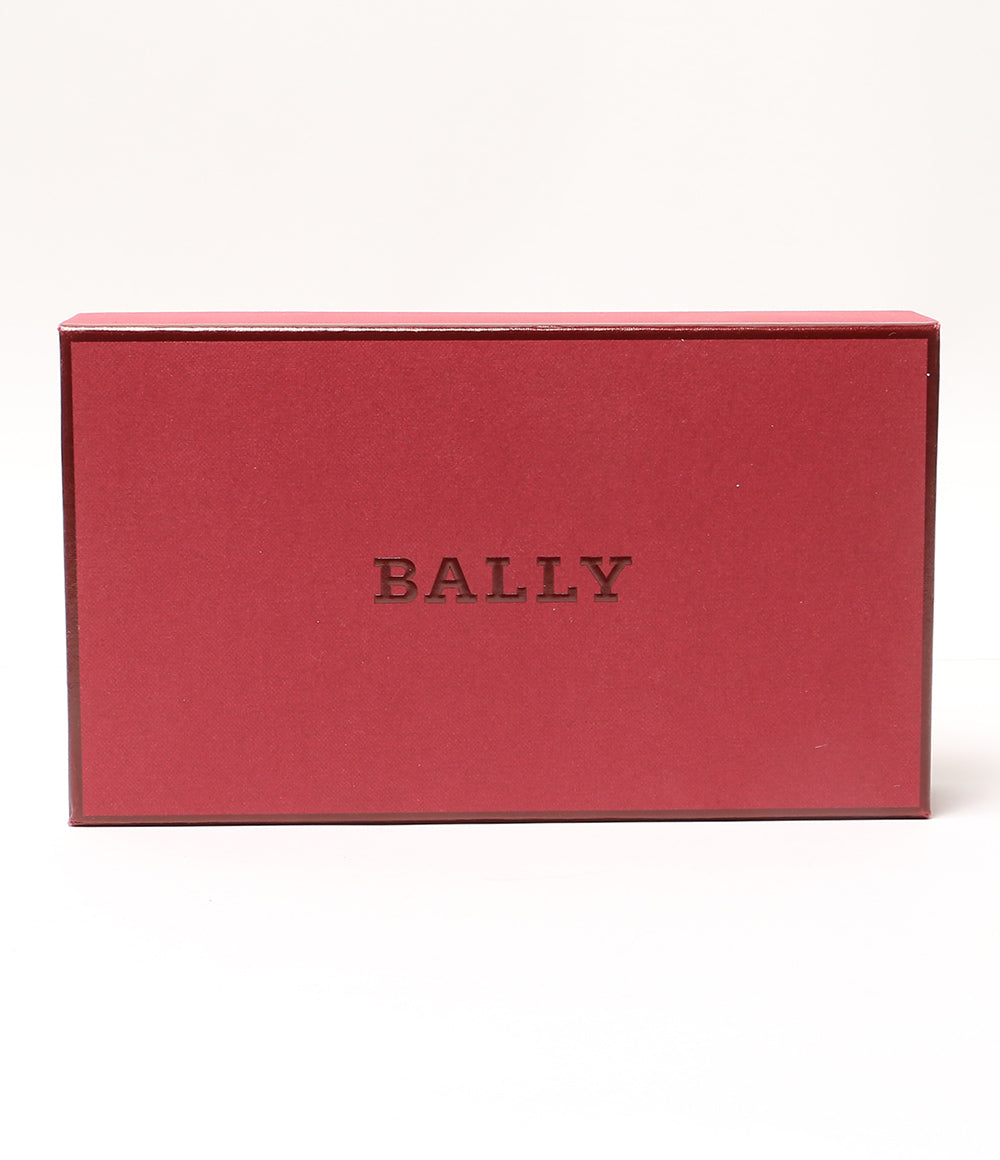 美品 BALLY 長財布 ネイビー ストライプ 6309716 メンズ バリー