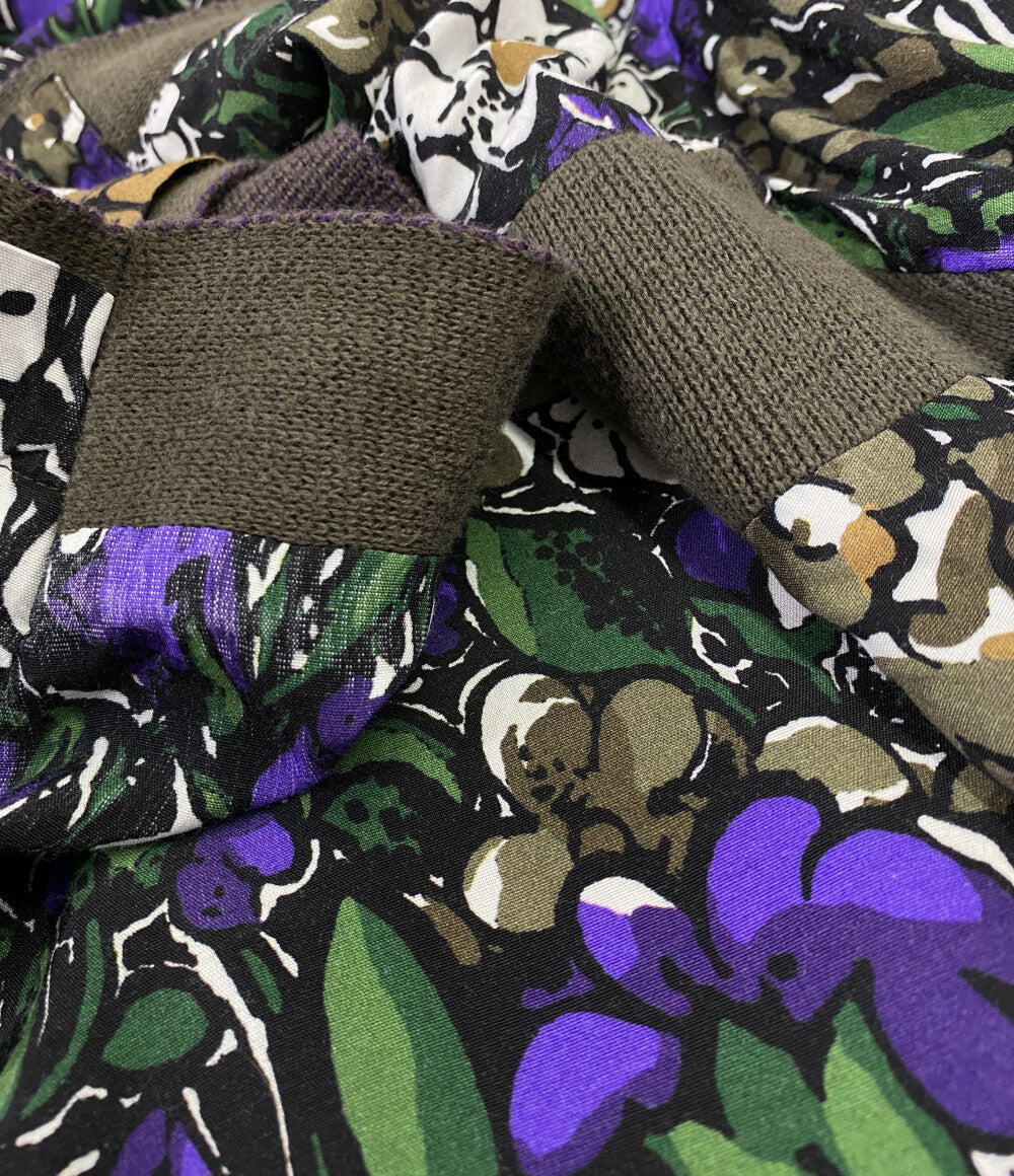 sacai 半袖シャツ フラワー ニットドッキング 23SS 23-03097M レディース SIZE 1 サカイ