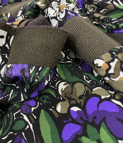 sacai 半袖シャツ フラワー ニットドッキング 23SS 23-03097M レディース SIZE 1 サカイ