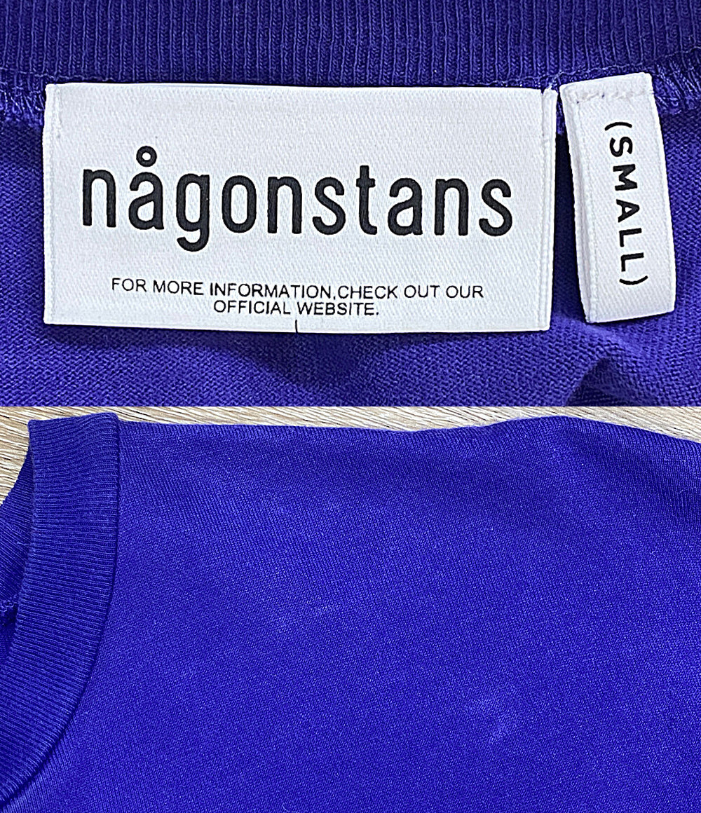nagonstans 半袖ワンピース cubic dress パープル 470hs883-1340 レディース SIZE S ナゴンスタンス