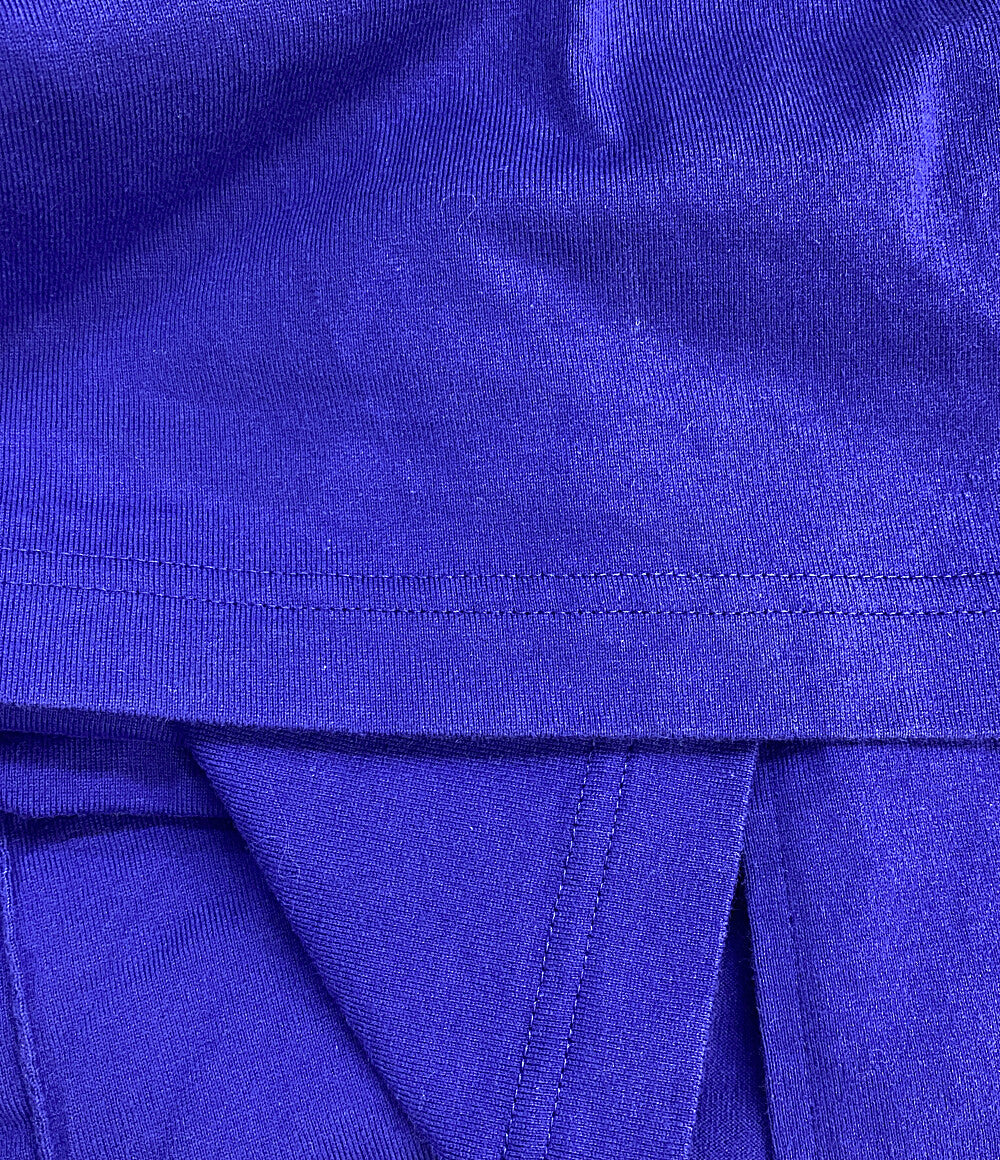 nagonstans 半袖ワンピース cubic dress パープル 470hs883-1340