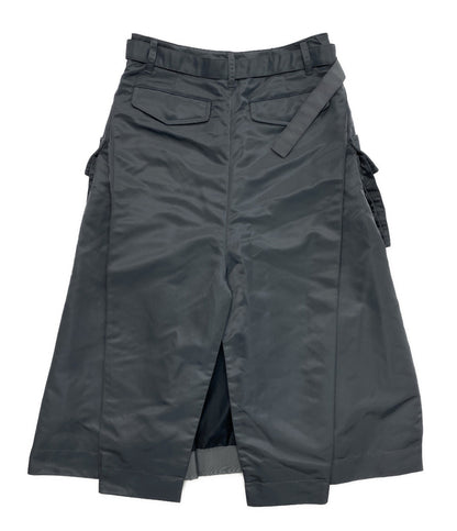 sacai ナイロンスカート カーゴ 25-07678 レディース SIZE 1 サカイ