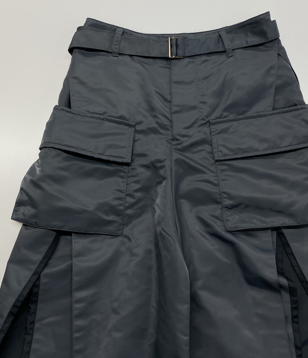 sacai ナイロンスカート カーゴ 25-07678 レディース SIZE 1 サカイ