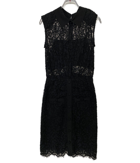 self-portrait ノースリーブワンピース 21SS レディース SIZE UK6 セルフ ポートレイト