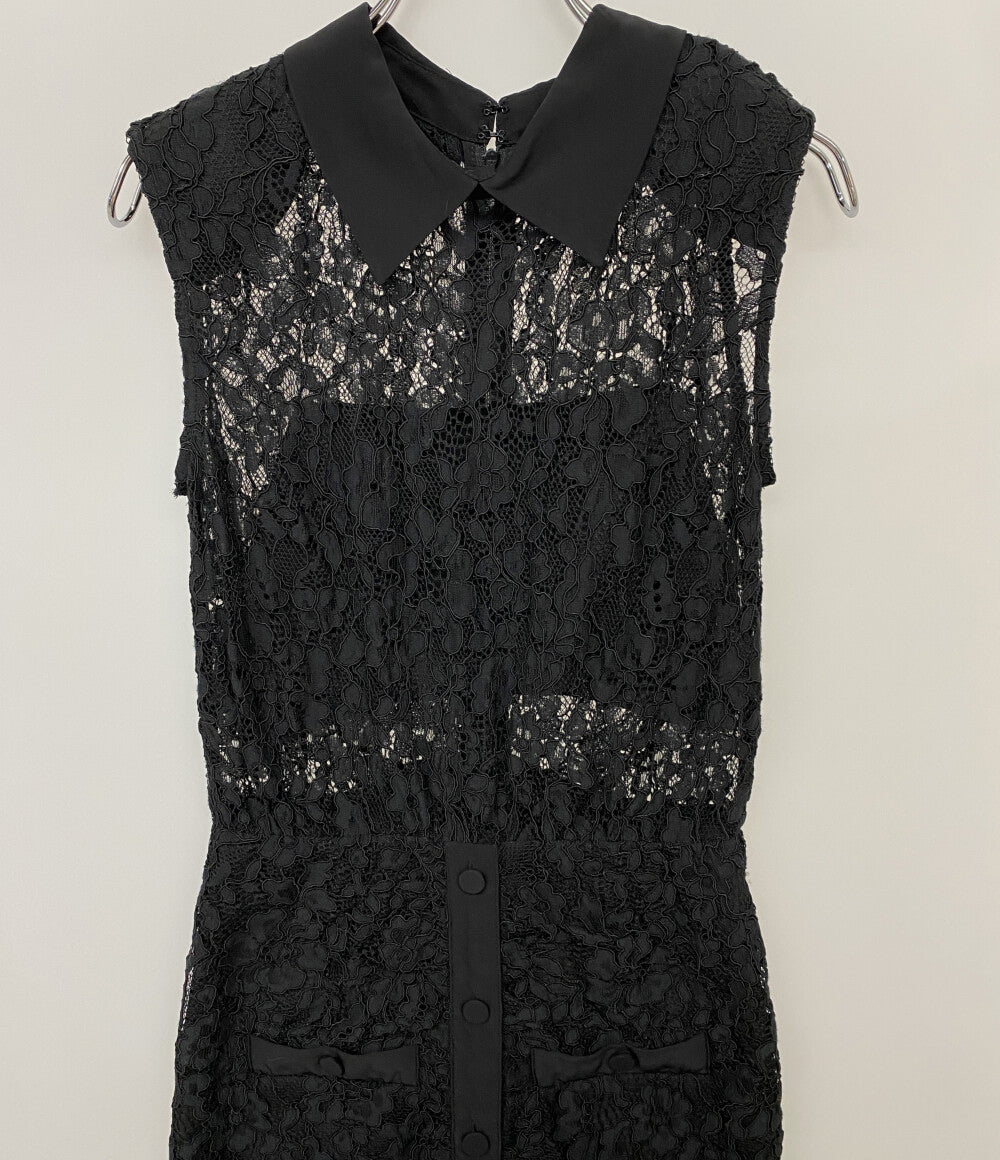 self-portrait ノースリーブワンピース 21SS レディース SIZE UK6 セルフ ポートレイト