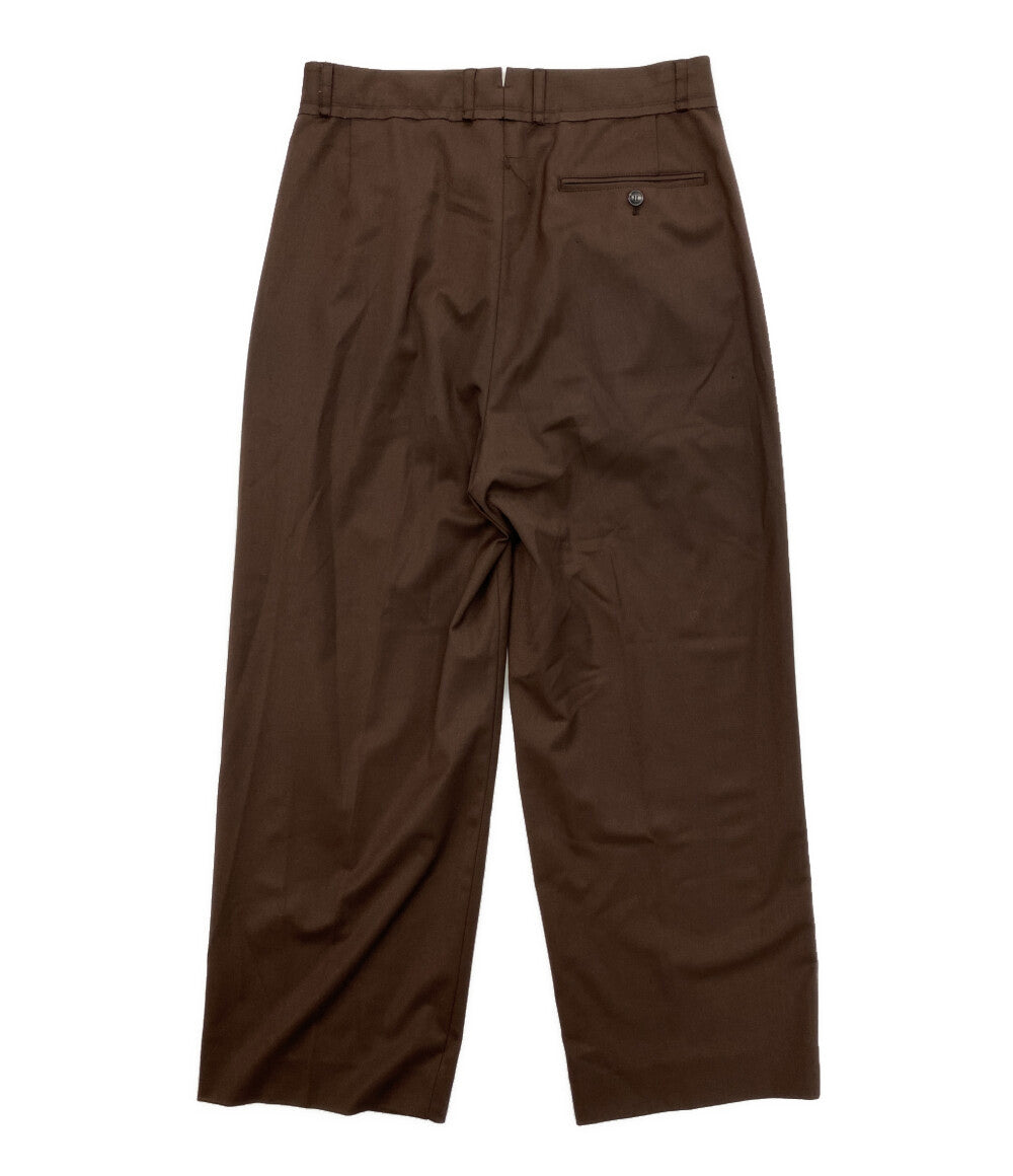 CURRENTAGE カレンテージ タックパンツ Wide Tousere A2544FP レディース SIZE 4