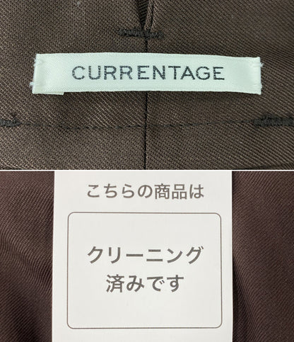 CURRENTAGE カレンテージ タックパンツ Wide Tousere A2544FP レディース SIZE 4