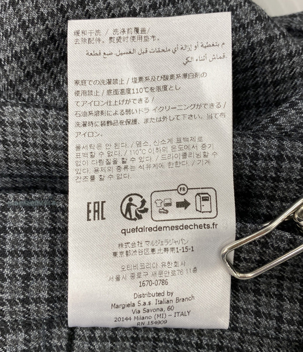 MARTIN MARGIELA パンツ グレンチェック レディース SIZE 38 マルタンマルジェラ