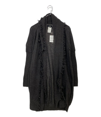 Y's カーディガン フリンジ ダークブラウン YH-K09-173 レディース SIZE 2 ワイズ