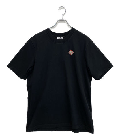 Casablanca カサブランカ 半袖Ｔシャツ ロゴワッペン ブラック MS25-JTS-001-14 メンズ SIZE L