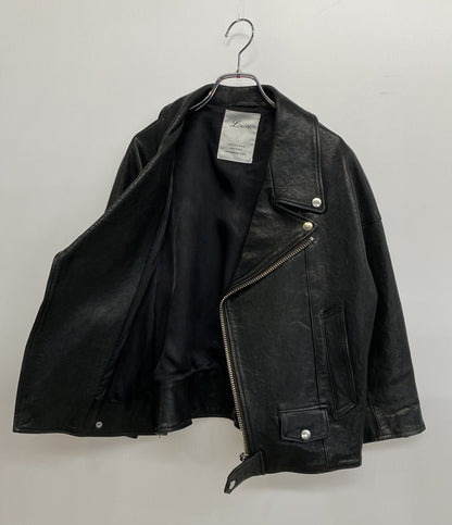 Lisiere リジエール ライダースジャケット ダブルライダース 25-010-560-5101-1-0　 レディース SIZE 34