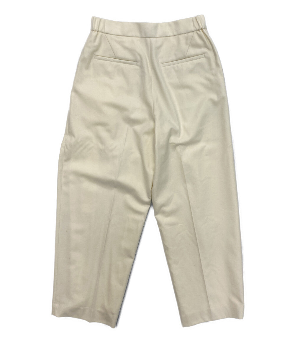 DROWER ドゥロワー タックパンツ ウール レディース SIZE 36