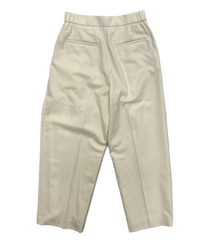 DROWER ドゥロワー タックパンツ ウール レディース SIZE 36