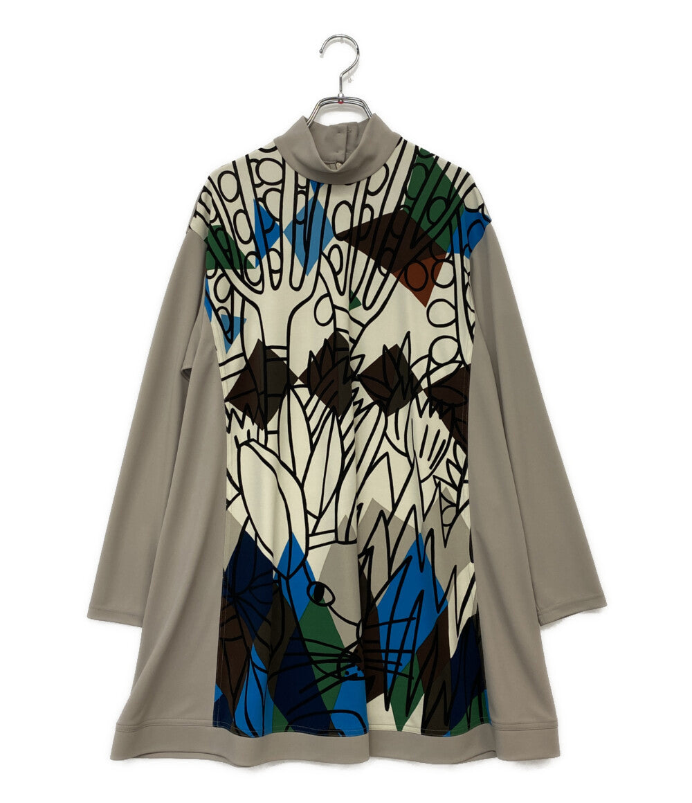 tokuko 1er vol トクコプルミエヴォル モックネックワンピース 5208120120 レディース SIZE 9
