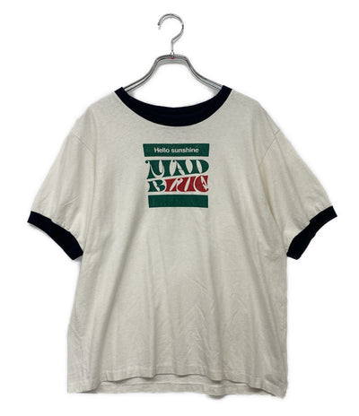 MADISONBLUE 半袖Ｔシャツ ヴィンテージ加工 リンガーT レディース SIZE 01(S) マディソンブルー