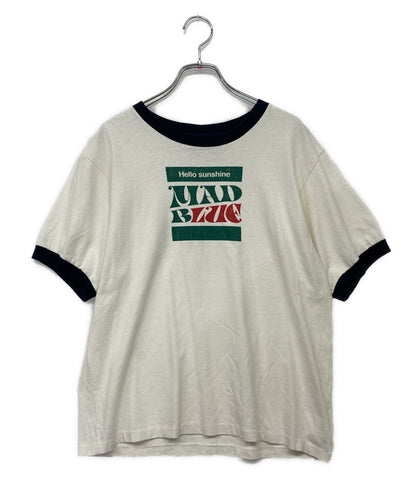 MADISONBLUE 半袖Ｔシャツ ヴィンテージ加工 リンガーT レディース SIZE 01(S) マディソンブルー