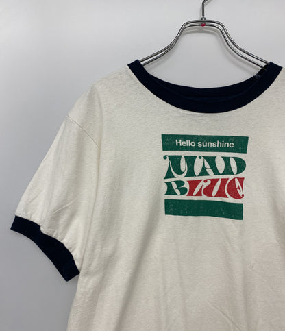 MADISONBLUE 半袖Ｔシャツ ヴィンテージ加工 リンガーT レディース SIZE 01(S) マディソンブルー