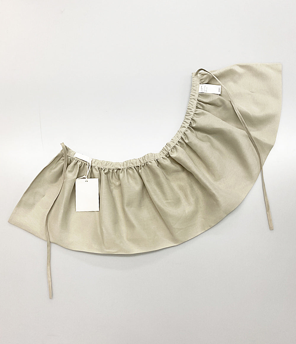 美品 AMOMENTO アモーメント スカート SHIRRING ORGANZA BELT SKIRT レディース SIZE -