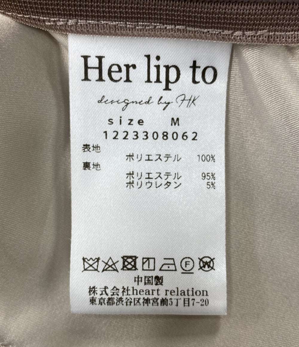 Her lip to セットアップ ブラウス スカート フラワー 1223308062 レディース SIZE M ハーリップトゥ