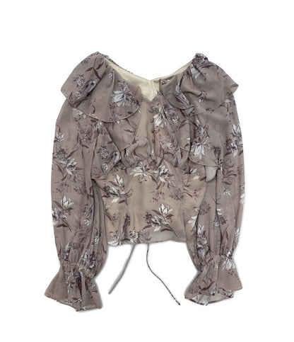 Her lip to セットアップ ブラウス スカート フラワー 1223308062 レディース SIZE M ハーリップトゥ
