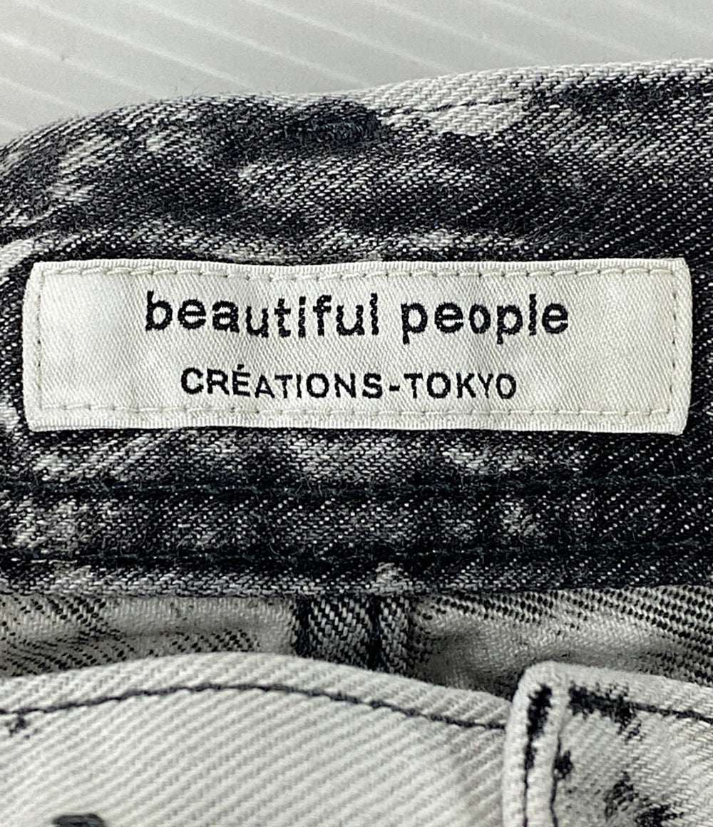 beautiful people 25ss カーブドデニムパンツ レディース SIZE 36 ビューティフルピープル