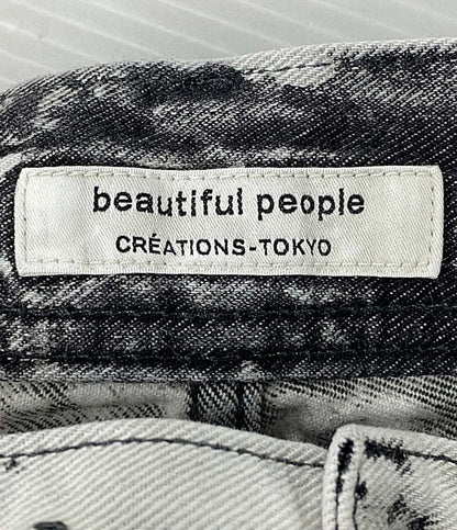 beautiful people 25ss カーブドデニムパンツ レディース SIZE 36 ビューティフルピープル