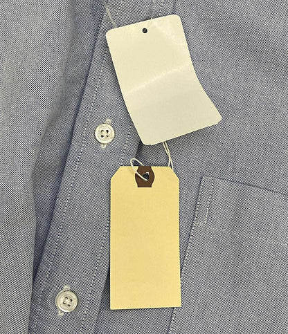 THOM BROWNE 長袖シャツ アームバンドオックスフォードシャツ ブルー MWL150E-06177480 メンズ SIZE 1 トムブラウン