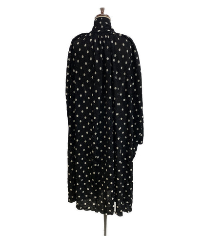 BALENCIAGA ワンピース ラヴァリエール ポルカドットプリント レディース SIZE XS バレンシアガ