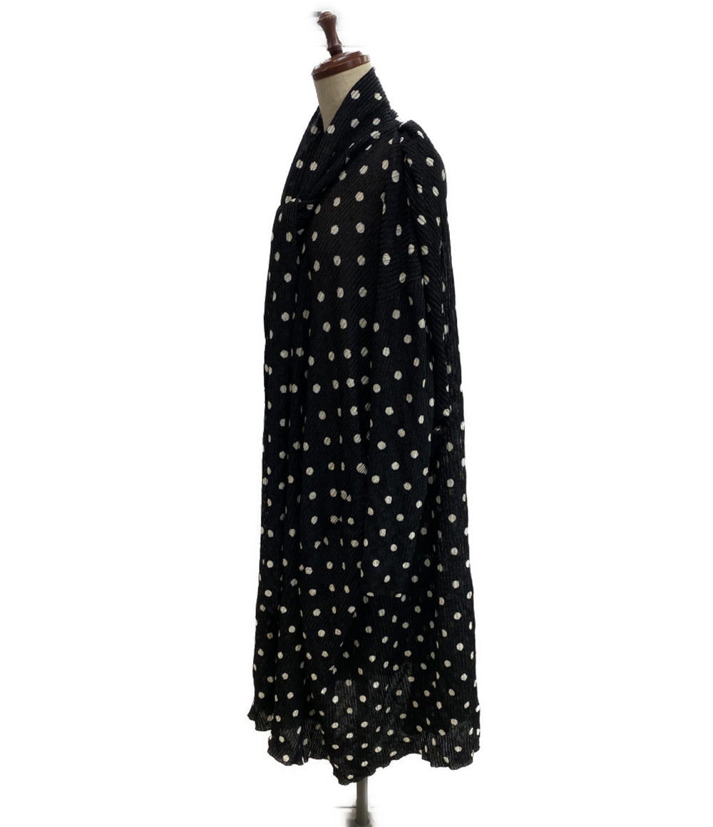 BALENCIAGA ワンピース ラヴァリエール ポルカドットプリント レディース SIZE XS バレンシアガ