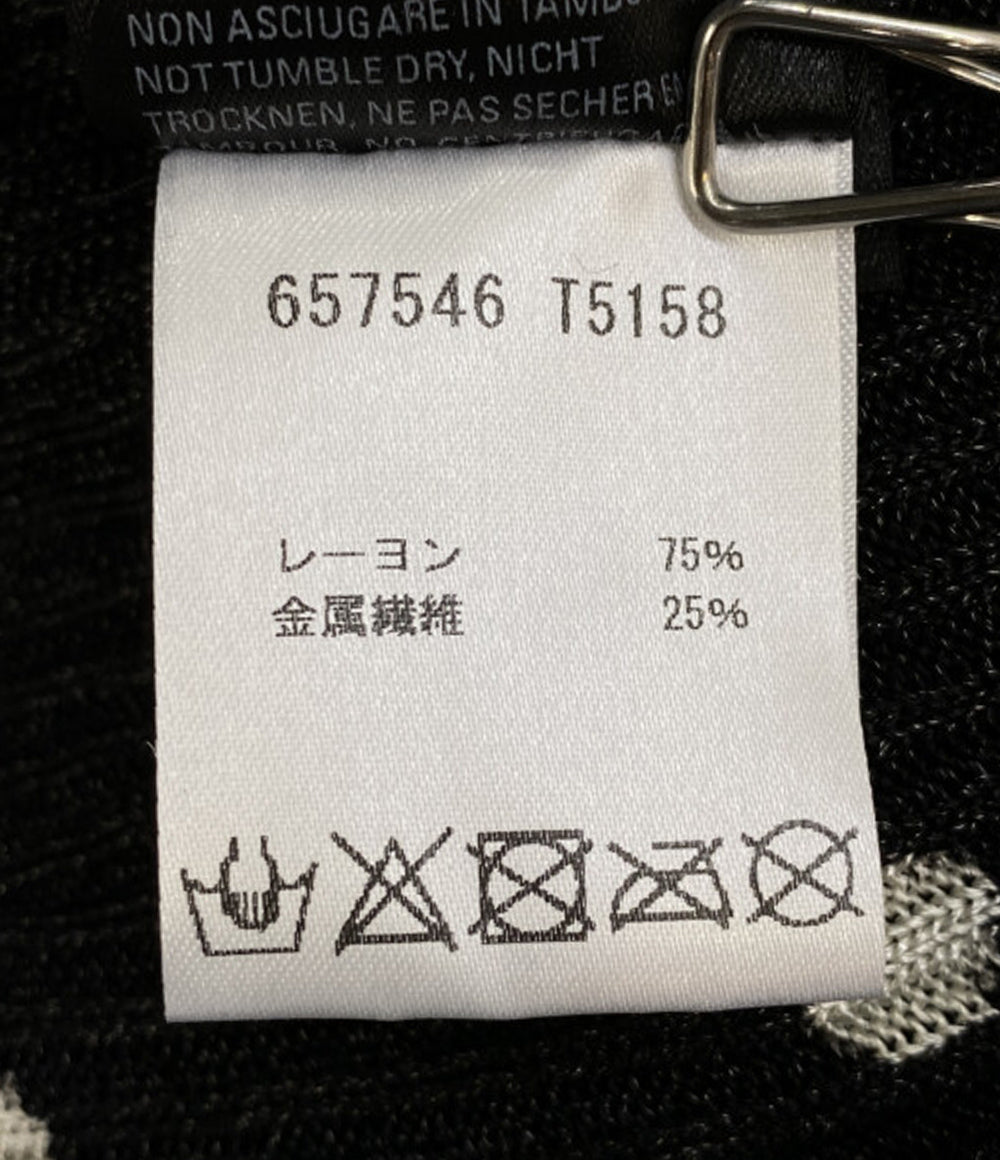 BALENCIAGA ワンピース ラヴァリエール ポルカドットプリント レディース SIZE XS バレンシアガ