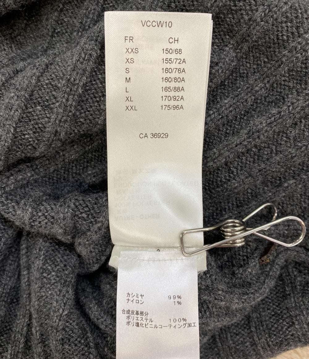 LOUIS VUITTON 半袖ニットワンピース リブ FNKD 2022年 レディース SIZE S ルイ・ヴィトン