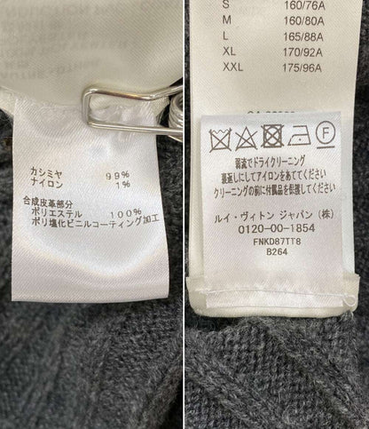 LOUIS VUITTON 半袖ニットワンピース リブ FNKD 2022年 レディース SIZE S ルイ・ヴィトン