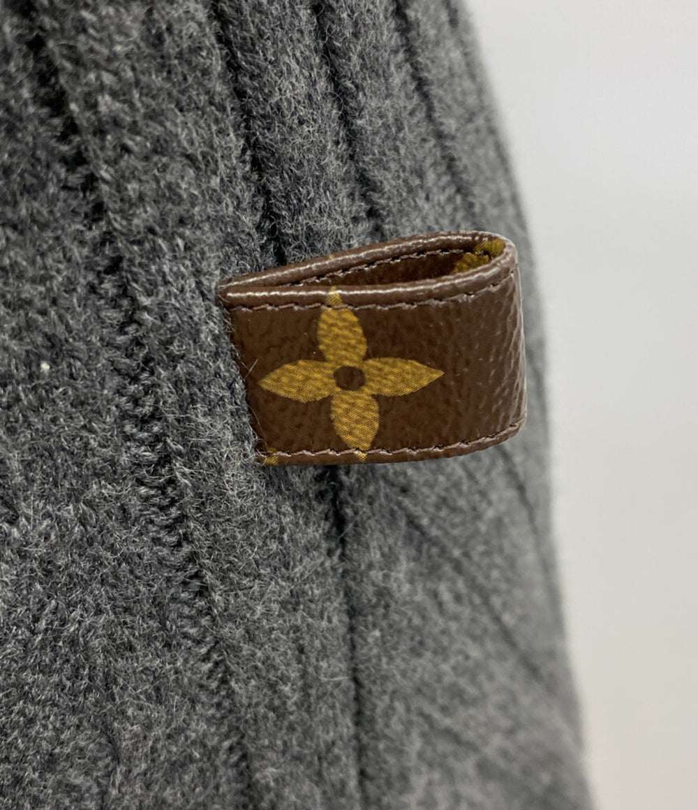 LOUIS VUITTON 半袖ニットワンピース リブ FNKD 2022年 レディース SIZE S ルイ・ヴィトン