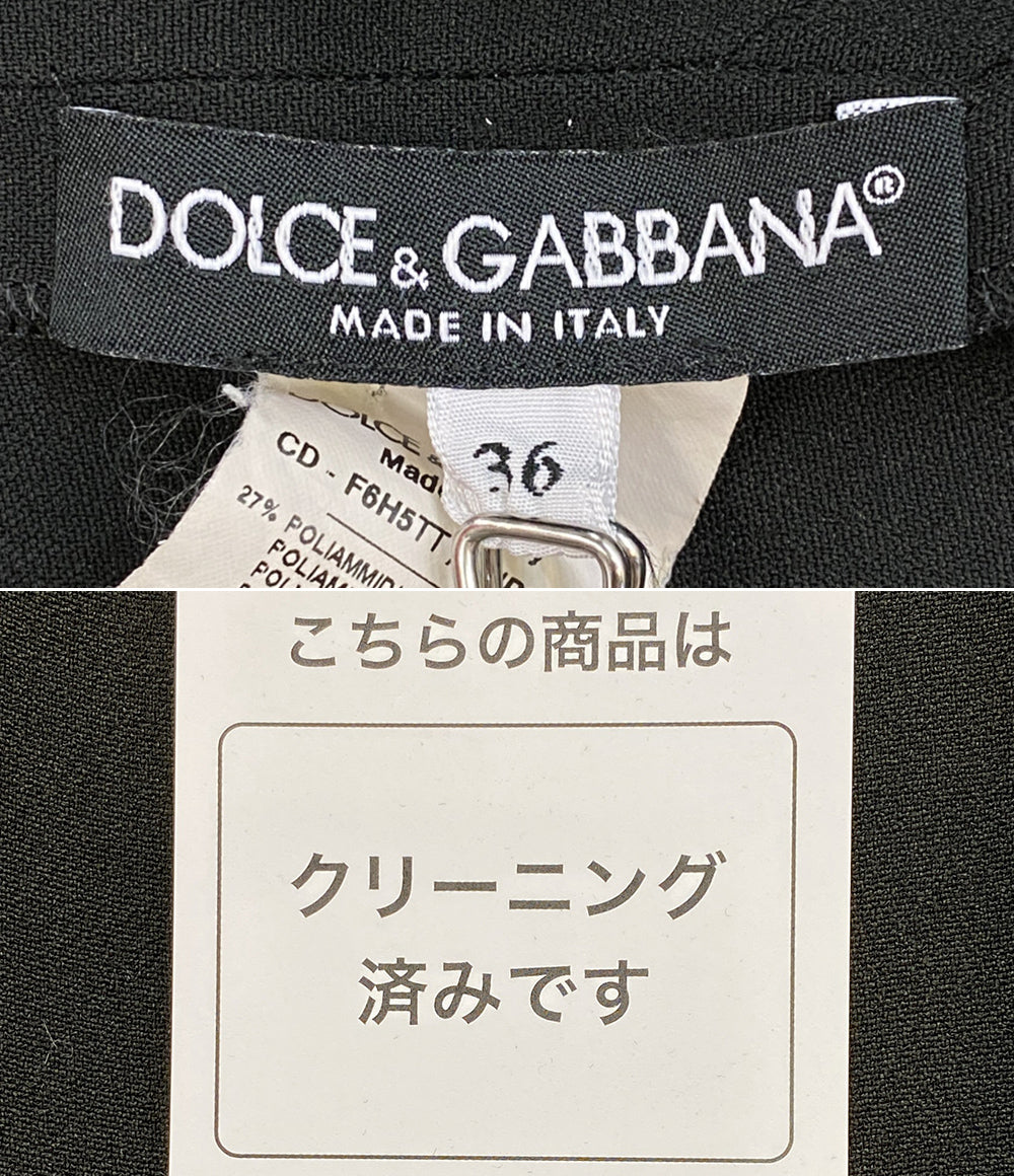 DOLCE & GABBANA ノースリーブワンピース レディース SIZE 36 ドルチェアンドガッバーナ