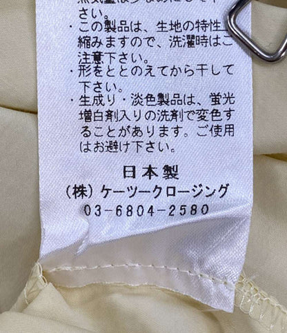 yori 半袖シャツ イエロー ウィングスリーブ YR2221-062SM レディース SIZE 36 ヨリ