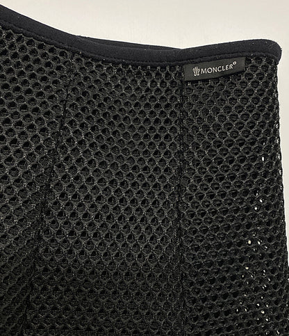 MONCLER スカート ブラック メッシュ 151-093-86515-00 レディース SIZE XS モンクレール