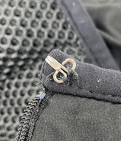 MONCLER スカート ブラック メッシュ 151-093-86515-00 レディース SIZE XS モンクレール
