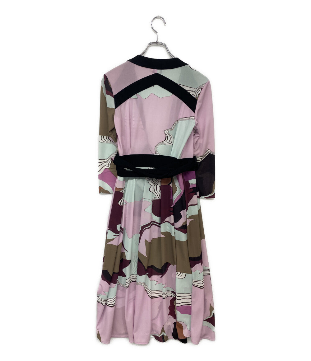 美品 CORCOVADO 長袖ワンピース 32-231-0010 レディース SIZE S コルコバード