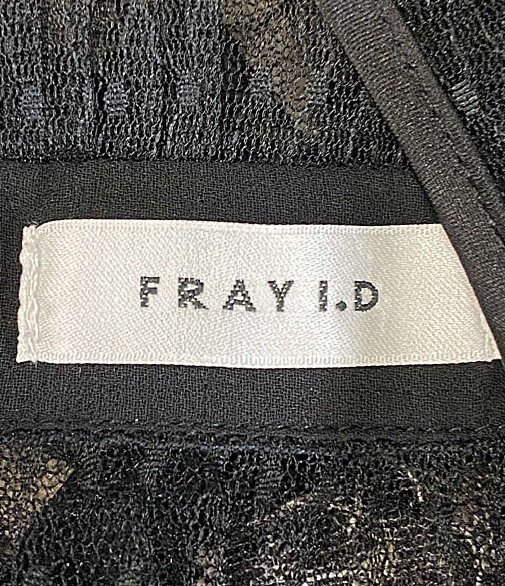 美品 FRAY I.D ノースリーブワンピース ブラック 19SS FWFO191531 レディース SIZE - フレイアイ・ディー