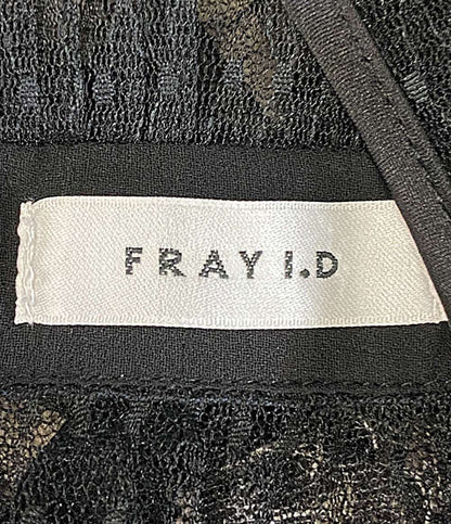 美品 FRAY I.D ノースリーブワンピース ブラック 19SS FWFO191531 レディース SIZE - フレイアイ・ディー