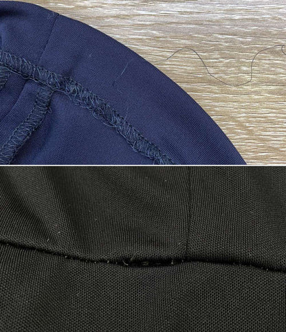 LEONARD ワンピース ネイビー グリーンライン レディース SIZE 1 レオナール