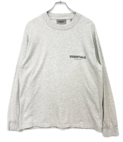 ESSENTIALS エッセンシャルズ 長袖Ｔシャツ ライトグレー メンズ SIZE S