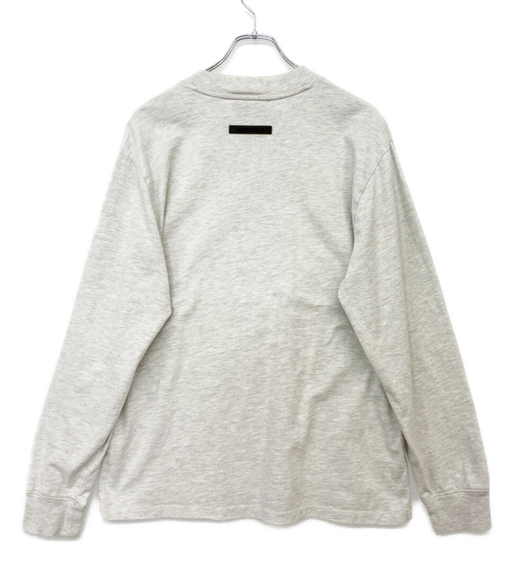 ESSENTIALS エッセンシャルズ 長袖Ｔシャツ ライトグレー メンズ SIZE S