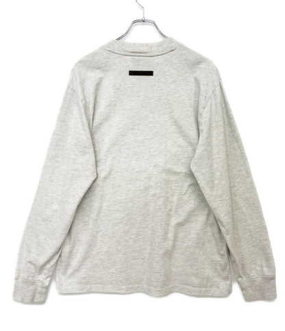 ESSENTIALS エッセンシャルズ 長袖Ｔシャツ ライトグレー メンズ SIZE S