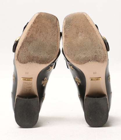 GUCCI GGマーモント パンプス Beeヒール 551548 レディース SIZE 35 グッチ