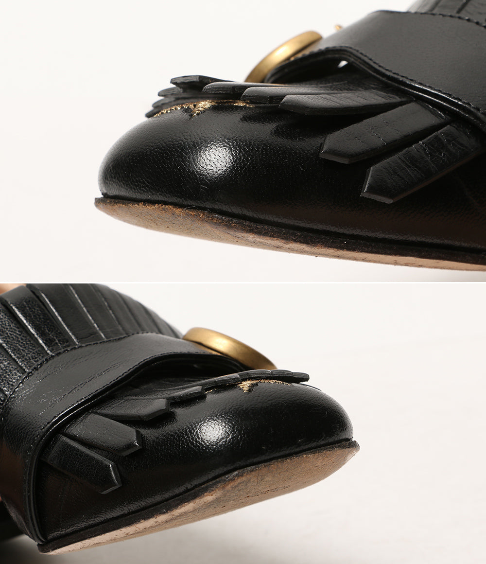 GUCCI GGマーモント パンプス Beeヒール 551548 レディース SIZE 35 グッチ