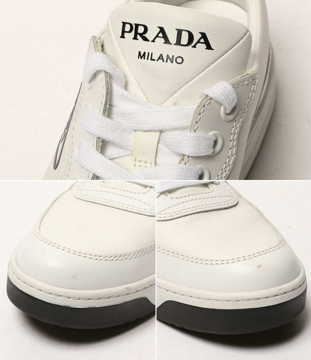 PRADA ロゴスニーカー ホワイト 1E796M レディース SIZE 36 プラダ