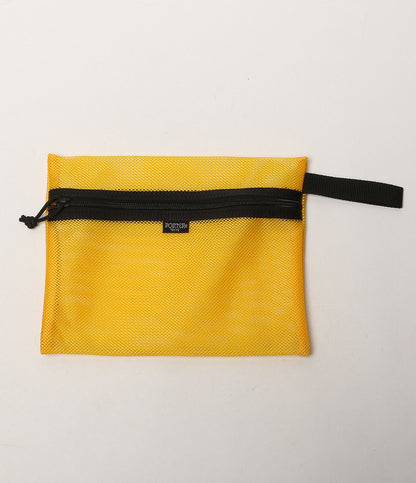 美品 PORTER リュック SIGNAL イエロー パッカブル メッシュポーチ付 メンズ ポーター